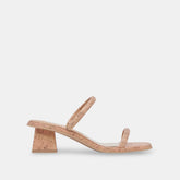 RAMIZE SANDALS NATURAL CORK - re:vita