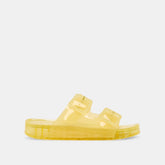 JULIO SANDALS LEMON VINYL