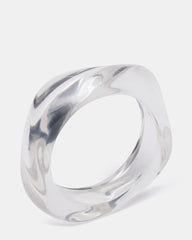 CURVED RETRO BRACELET CLEAR