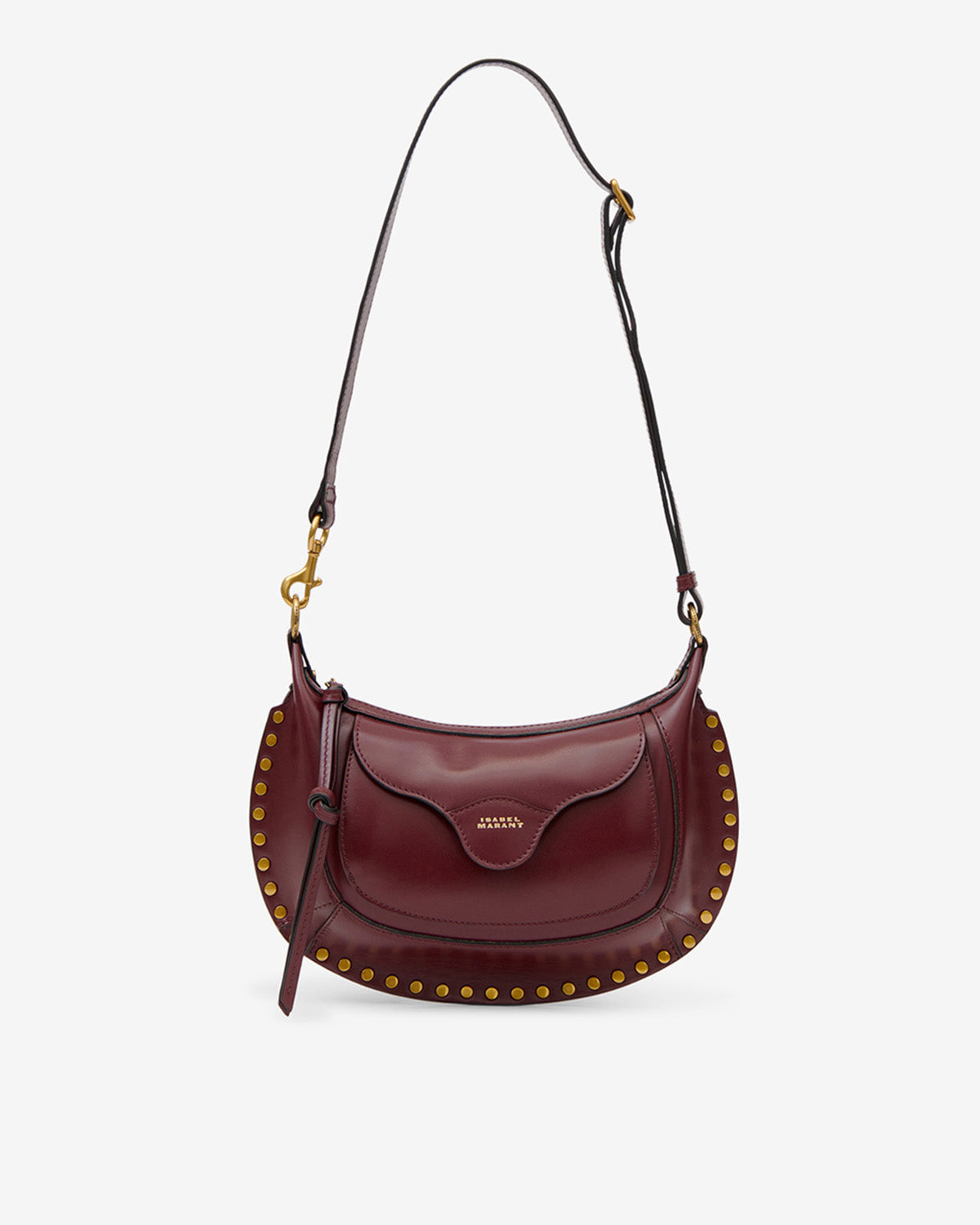 Moon Pocket bag in leather