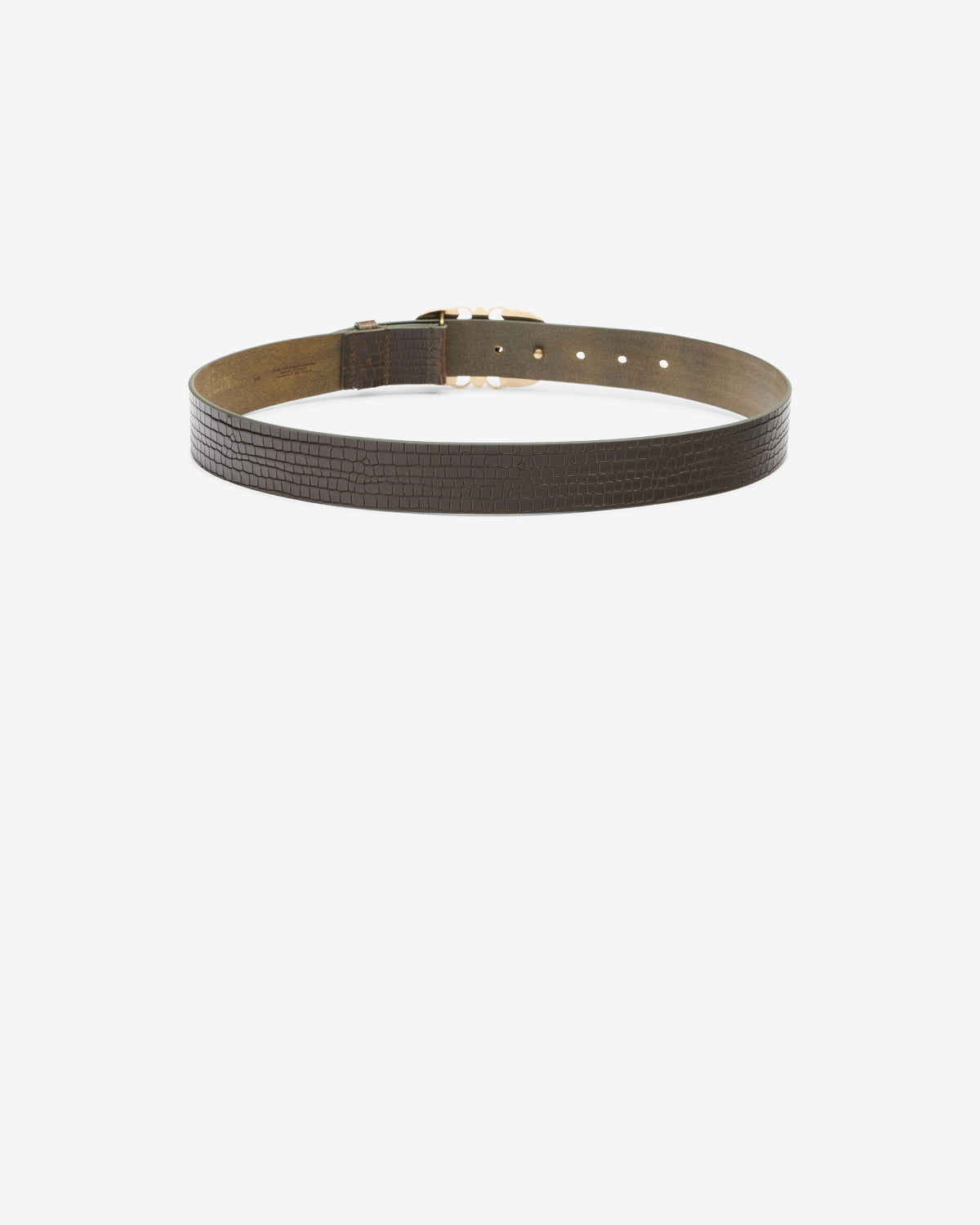 Mirko leather belt