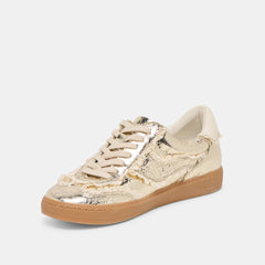NOTICE LACE SNEAKERS PLATINUM DISTRESSED LEATHER