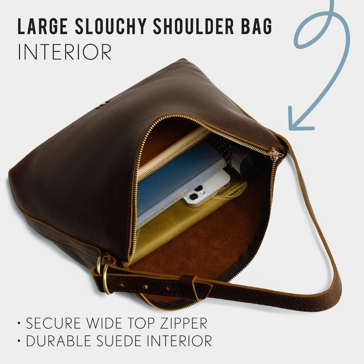 Almost Perfect' Slouchy Shoulder Bag