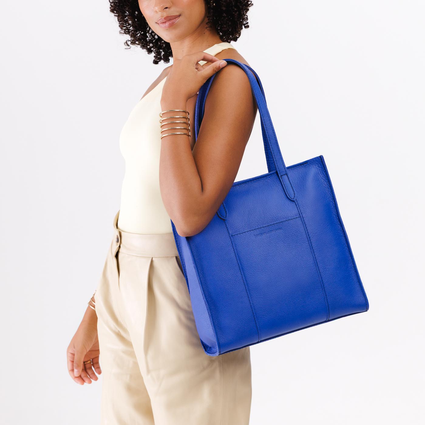 Large Lola Zipper Crossbody Tote