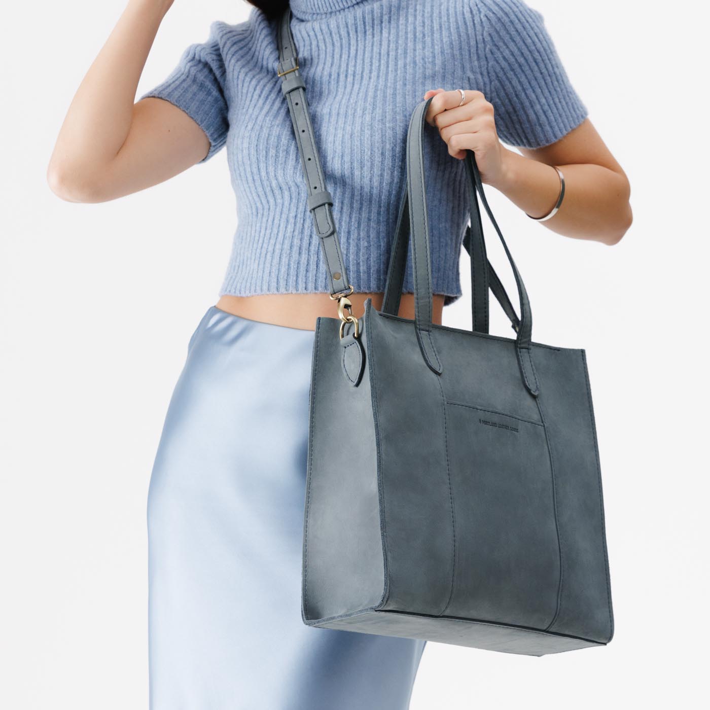 Large Lola Zipper Crossbody Tote