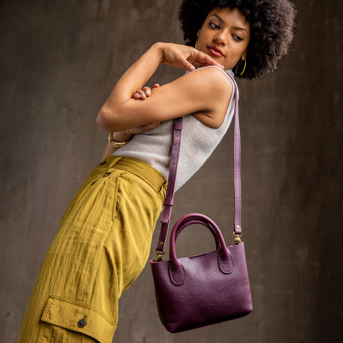 Almost Perfect' Raindrop Crossbody Bag