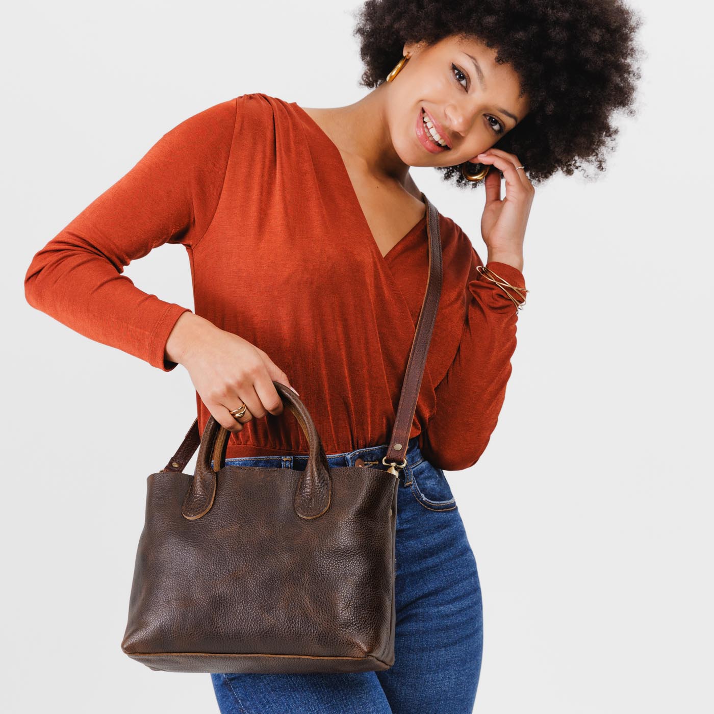 Almost Perfect' Raindrop Crossbody Bag